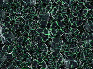 Matubo 2/0 Czech Glass Ionic Jet/Green Seed Beads 2.5-Inch Tube Matubo 2/0 Czech Glass Ionic Jet/Green Seed Beads 2.5-Inch Tube