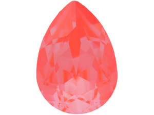 PRESTIGE 4320 14mm Pear Fancy Stone Crystal Orange Ignite PRESTIGE 4320 14mm Pear Fancy Stone Crystal Orange Ignite