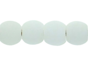 Matubo 3mm Bondeli White Round Bead Strand (100pcs) Matubo 3mm Bondeli White Round Bead Strand (100pcs)