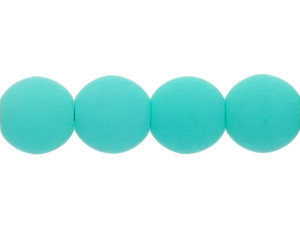 Matubo 3mm Bondeli Turquoise Round Bead Strand (100pcs)