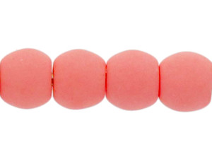 Matubo 3mm Bondeli Coral Round Bead Strand (100pcs) Matubo 3mm Bondeli Coral Round Bead Strand (100pcs)