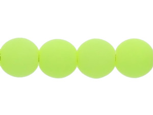 Matubo 4mm Bondeli Lemon Round Bead Strand (100pcs) Matubo 4mm Bondeli Lemon Round Bead Strand (100pcs)