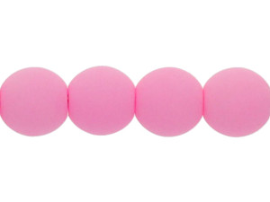 Matubo 4mm Bondeli Pink Round Bead Strand (100pcs) Matubo 4mm Bondeli Pink Round Bead Strand (100pcs)