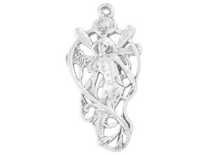 Left Facing Fairy Mermaid Weaved into Background Left Facing Fairy Mermaid Weaved into Background