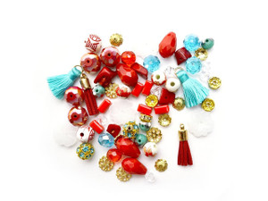 Red Bead Mix – Artistic Artifacts