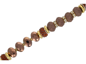 Clearance - Was $10.89 - Jesse James Beads Color Classics Brown Bead Strand Clearance - Was $10.89 - Jesse James Beads Color Classics Brown Bead Strand
