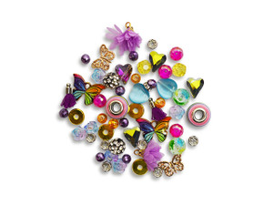 Neon wood Beads Mix From Creative Company - Other selections - Beads,  Charms, Buttons - Casa Cenina