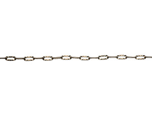 Gold Kinked Paperclip Cable Chain Gold Kinked Paperclip Cable Chain