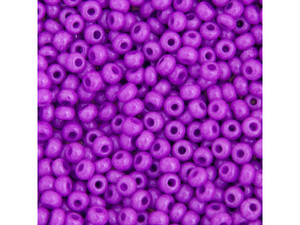 Preciosa Round Seed Bead/Pony Bead 6/0 5.5-Inch Tube - Opaque