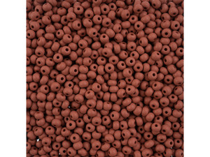 Preciosa Round Seed Bead 8/0 5.5-Inch Tube - Permalux Dyed Chalk
