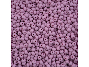 Preciosa Round Seed Bead/Pony Bead 6/0 5.5-Inch Tube - Opaque