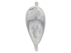 Artbeads Sterling Silver Layered Upside Down Teardrop Earring with Dangle (Pair) Artbeads Sterling Silver Layered Upside Down Teardrop Earring with Dangle (Pair)
