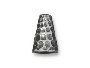 TierraCast Antique Pewter Tall Hammertone Cone