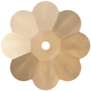 PRESTIGE 3700 14mm Margarita Bead Crystal Golden Shadow - Min Qty 1 PRESTIGE 3700 14mm Margarita Bead Crystal Golden Shadow - Min Qty 1