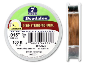Beadalon 49 Bright Filo Per Perline | Bdc-323.15 | Morbido E Flessibile Acciaio Inox