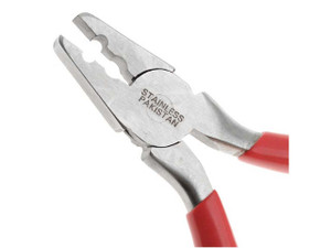 The Beadsmith Fold Over Crimping Pliers For Leather & Suede Findings The Beadsmith Fold Over Crimping Pliers For Leather & Suede Findings