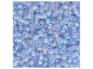 TOHO RE:Glass Round Seed Beads 11/0 : Rainbow Blue - 2.5" Tube TOHO RE:Glass Round Seed Beads 11/0 : Rainbow Blue - 2.5" Tube