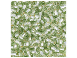 TOHO RE:Glass Round Seed Beads 11/0 : PermaFinish - Green - 2.5" Tube TOHO RE:Glass Round Seed Beads 11/0 : PermaFinish - Green - 2.5" Tube
