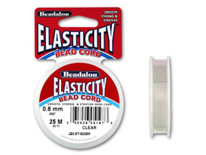Beadalon Elasticity 0.8mm Clear 25M Beadalon Elasticity 0.8mm Clear 25M
