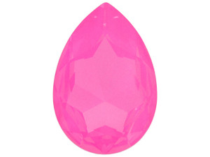 Clearance - Was $13.89 - PRESTIGE 4327 30x20mm Fancy Pear Crystal Electric Pink Ignite Clearance - Was $13.89 - PRESTIGE 4327 30x20mm Fancy Pear Crystal Electric Pink Ignite