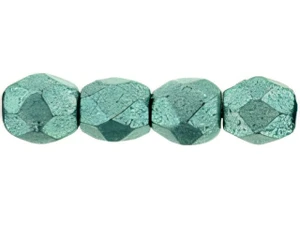 Czech Fire-Polish Bead 3mm ColorTrends Saturated Metallic Island Paradise (50pc Strand) by Starman