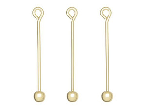 Beadalon Gold Color Instant Pendant with Round Screw-on Bottom (3pc pack) Beadalon Gold Color Instant Pendant with Round Screw-on Bottom (3pc pack)