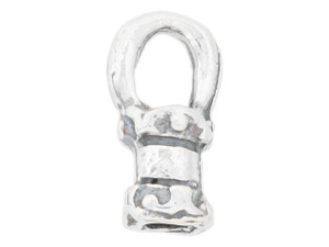 Artbeads Sterling Silver Rough Edged Crimp Artbeads Sterling Silver Rough Edged Crimp