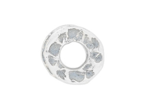 Artbeads Sterling Silver Tiny Double Hammered Spacer Artbeads Sterling Silver Tiny Double Hammered Spacer