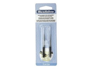Beadalon Replacement Tips for Battery Operated Bead Reamer (2pcs) Beadalon Replacement Tips for Battery Operated Bead Reamer (2pcs)