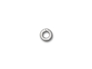 Sterling Silver Open Jump Ring - 0.030 x .140 inches (0.75 x 3.55mm)