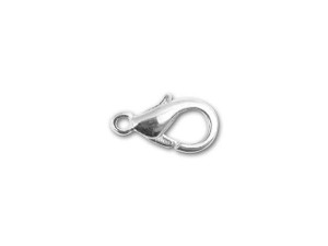 Sterling Silver Swivel Lobster Claw Clasp 13.5mm - Jewelry Findings and  Beading Supplies