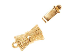 Filigree Box Clasps, 1 Strand Barrel Design 19x8mm, 23K Gold Plated (1 Piece) Filigree Box Clasps, 1 Strand Barrel Design 19x8mm, 23K Gold Plated (1 Piece)