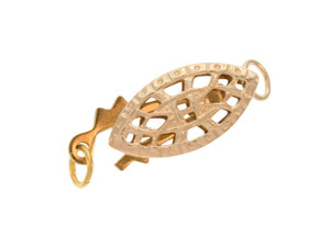 14K Gold-Filled Filigree Pearl Clasp Top Quality (1 pcs) 14K Gold-Filled Filigree Pearl Clasp Top Quality (1 pcs)