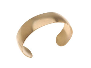 Solid Brass Domed Cuff Bracelet Base 19mm Wide (1 Piece) Solid Brass Domed Cuff Bracelet Base 19mm Wide (1 Piece)