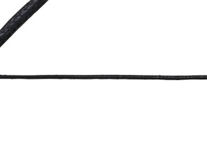 Black Cotton Cord 1mm - by the Foot Black Cotton Cord 1mm - by the Foot