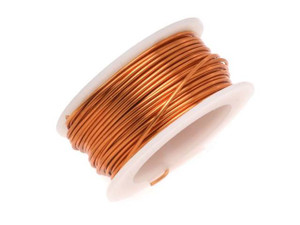 Artistic Wire Copper Craft Wire 14 Gauge Thick 10 Foot Spool Tarnish  Resistant