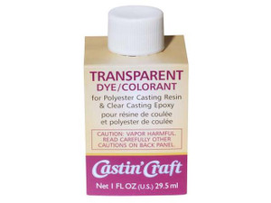 Clearance - Was $9.49 - CASTIN CRAFT Casting Epoxy Resin Transparent Yellow Pigment Dye 1 Oz Clearance - Was $9.49 - CASTIN CRAFT Casting Epoxy Resin Transparent Yellow Pigment Dye 1 Oz