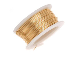 Artistic Wire, Copper Craft Wire 22 Gauge Thick, Stainless Steel (8 Yard  Spool) 