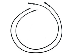 Black Rubber Tube Necklaces With Lock Clasp 2mm 18 Inches (2 pcs) Black Rubber Tube Necklaces With Lock Clasp 2mm 18 Inches (2 pcs)