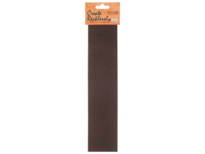 Create Recklessly, Symphony Faux Leather 10 x 2 Inch Strip, Fudge Brown (1 Piece) Create Recklessly, Symphony Faux Leather 10 x 2 Inch Strip, Fudge Brown (1 Piece)