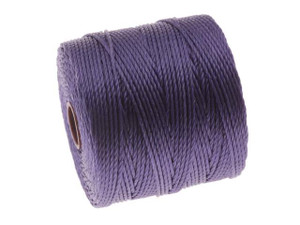 Super-Lon, S-Lon, Cord - Size 18 Twisted Nylon - Medium Purple / 77 Yard Spool Super-Lon, S-Lon, Cord - Size 18 Twisted Nylon - Medium Purple / 77 Yard Spool