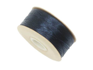 NYMO Nylon Beading Thread Size D for Delica Beads Dark Blue 64YD (58 Meters) NYMO Nylon Beading Thread Size D for Delica Beads Dark Blue 64YD (58 Meters)