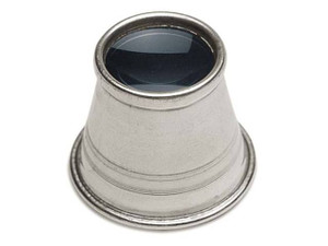 Aluminum Eye Loupe For Jewelers With 10X Magnification Power Aluminum Eye Loupe For Jewelers With 10X Magnification Power