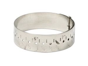 The Beadsmith Metal Bracelet Gauge For Jewelers - Inches The Beadsmith Metal Bracelet Gauge For Jewelers - Inches