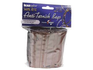 The Beadsmith Shine Rite Anti-Tarnish Self Sealing Plastic Bags 4 x 6 Inches (50 Bags) The Beadsmith Shine Rite Anti-Tarnish Self Sealing Plastic Bags 4 x 6 Inches (50 Bags)