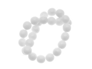 Czech Glass Druk Round Beads 8mm Opaque White (25 pcs) Czech Glass Druk Round Beads 8mm Opaque White (25 pcs)
