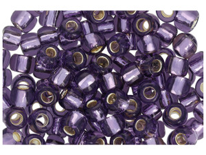 Toho 6/0 Round Seed Bead Silver Lined Tanzanite, 2.5-Inch Tube Toho 6/0 Round Seed Bead Silver Lined Tanzanite, 2.5-Inch Tube