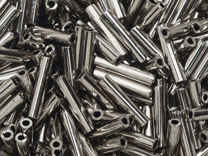 TOHO Bead Bugle 9mm Nickel, 2.5-Inch Tube