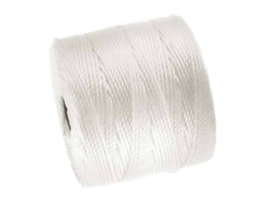 Super-Lon, S-Lon, Cord - Size 18 Twisted Nylon - White / 77 Yard Spool Super-Lon, S-Lon, Cord - Size 18 Twisted Nylon - White / 77 Yard Spool