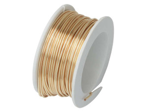 Artistic Wire, Silver Plated Craft Wire 20 Gauge Thick, Gold Color (6 Yard Spool) Artistic Wire, Silver Plated Craft Wire 20 Gauge Thick, Gold Color (6 Yard Spool)